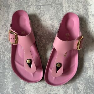 Gizeh Big Buckle leather sandals